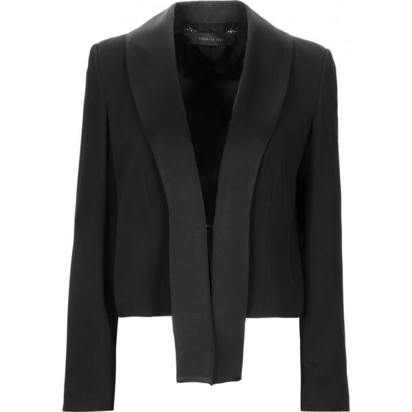 robes Federica Tosi noir à rayures