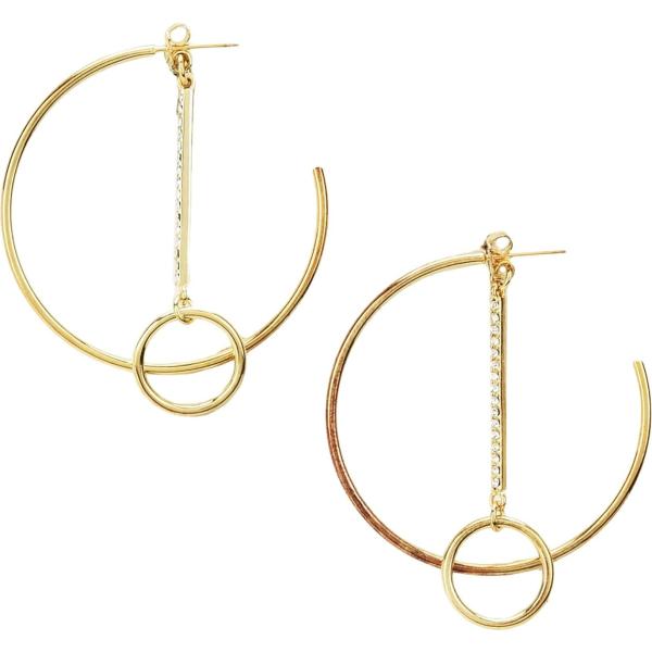 boucles doreilles Eyland jaune