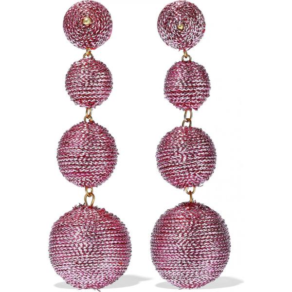 boucles doreilles Kenneth Jay Lane rose