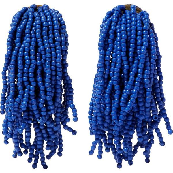 boucles doreilles Kenneth Jay Lane bleu