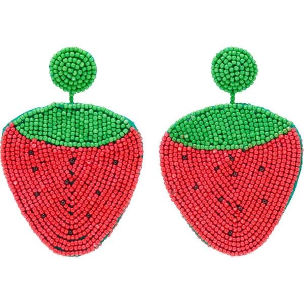 boucles doreilles Kenneth Jay Lane rouge