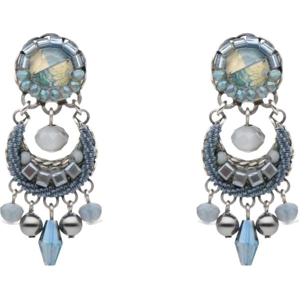 boucles doreilles Ayala Bar bleu