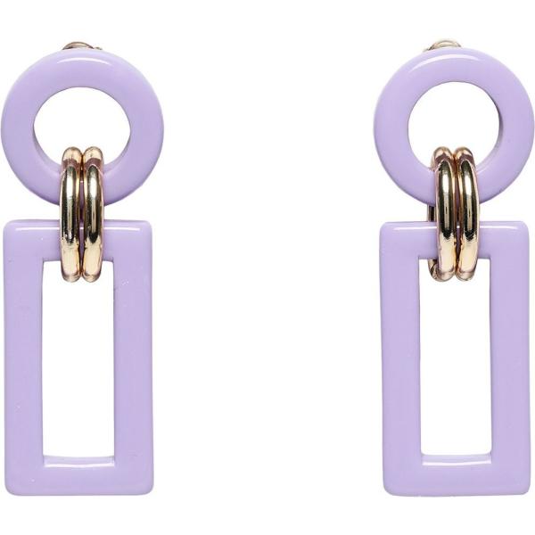 boucles doreilles 8 by YOOX violet