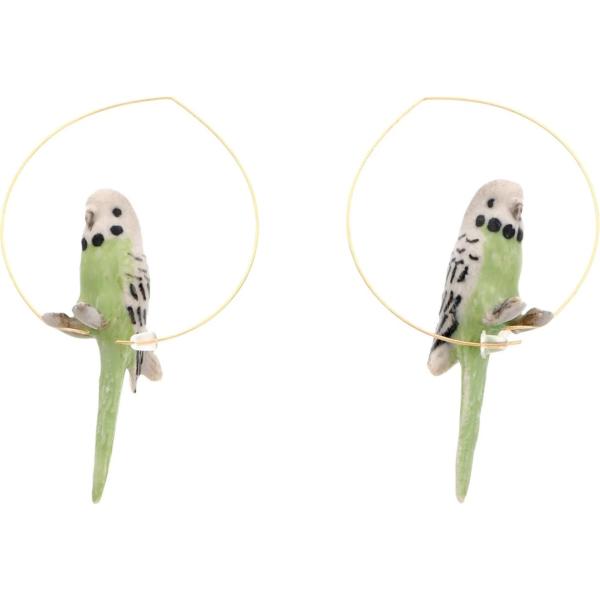 boucles doreilles Nach vert