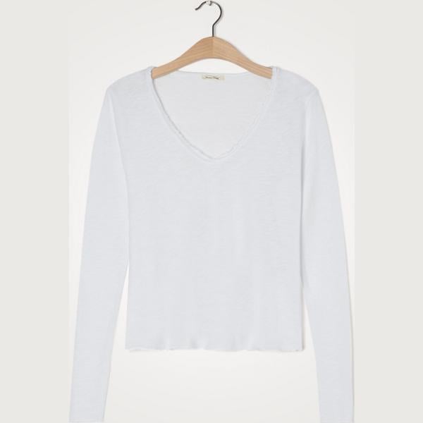 camiseta American vintage blanco