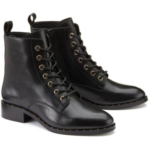 botines La Redoute Collections negro