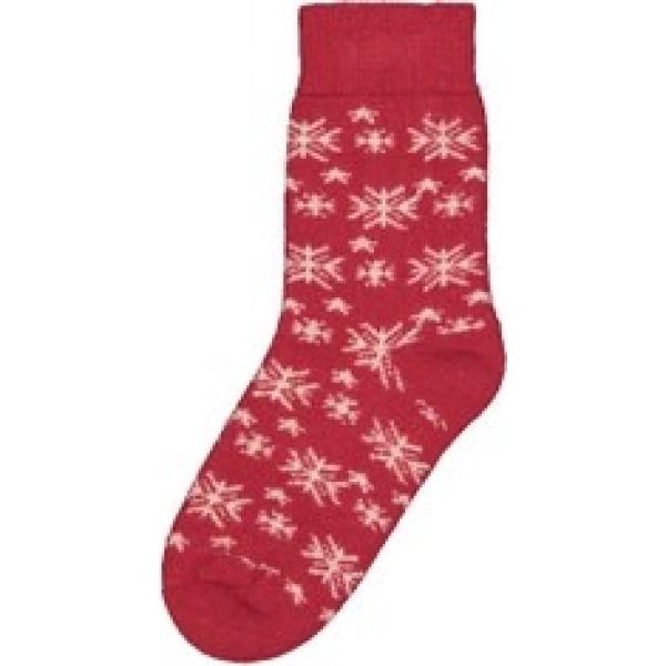calcetines La Redoute Collections rojo con diseños