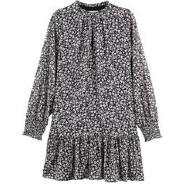 vestidos largos La Redoute Collections gris de flores