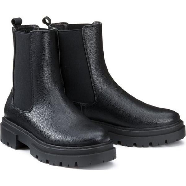 Botines Chelsea La Redoute Collections negro