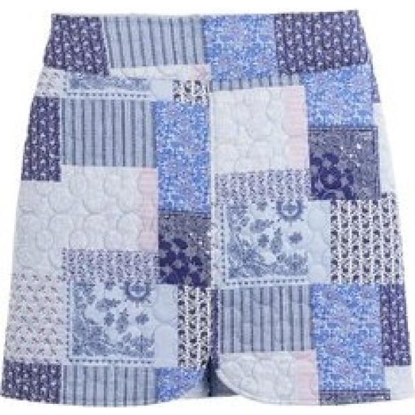 minifaldas La Redoute Collections violeta con diseños