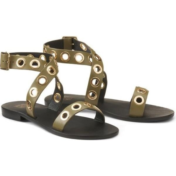 sandalias de piel La Redoute Collections gris