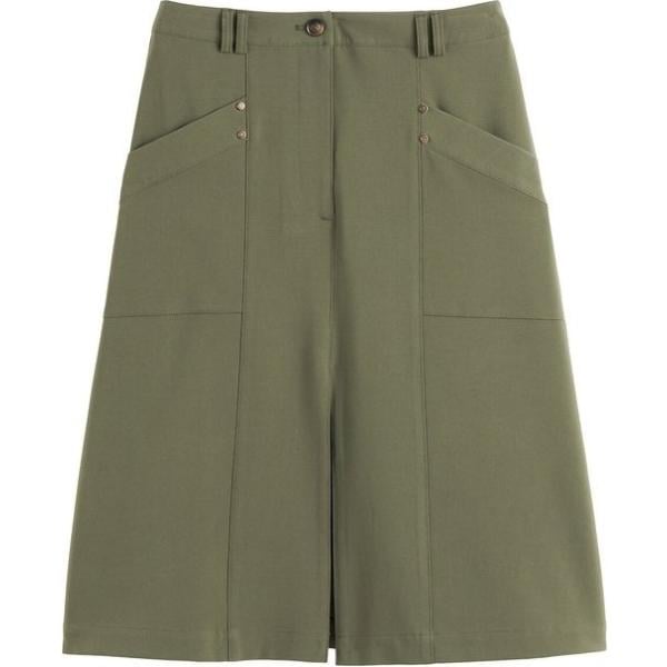 faldas largas La Redoute Collections verde