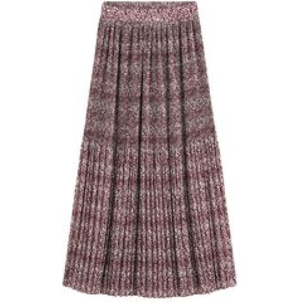 faldas La Redoute Collections marrón de flores