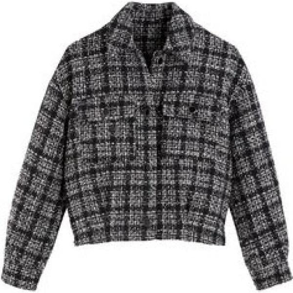 blazers La Redoute Collections gris de cuadros