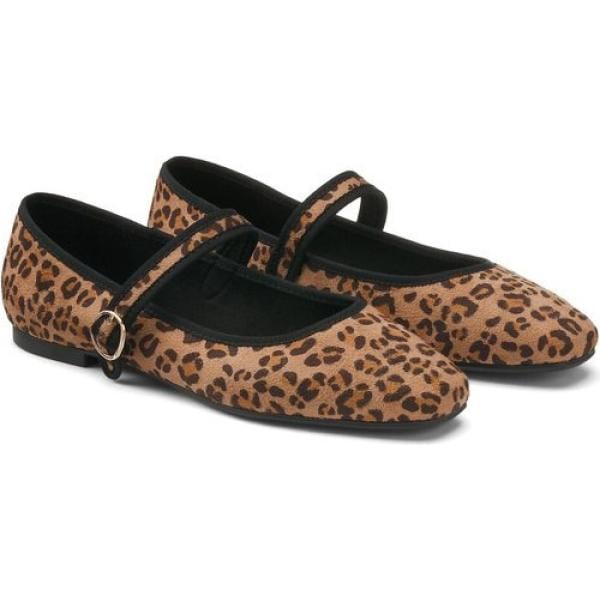 bailarinas La Redoute Collections marrón animalier