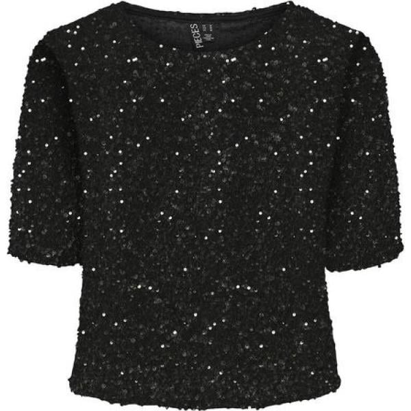 blusas Pieces negro