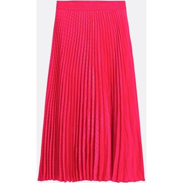 faldas La Redoute Collections rojo de rayas