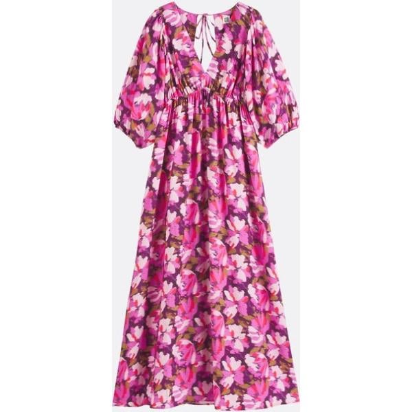 vestidos largos La Redoute Collections multicolor de flores