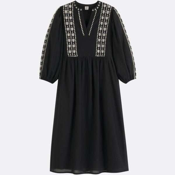 vestidos largos La Redoute Collections negro