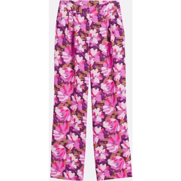 pantalones La Redoute Collections rosa de flores