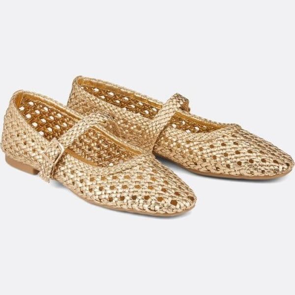 bailarinas La Redoute Collections marrón