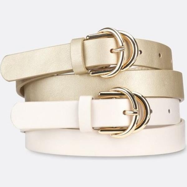 cinturones La Redoute Collections blanco
