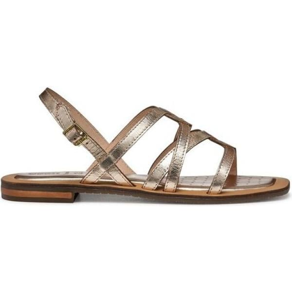 sandalias de piel Geox blanco