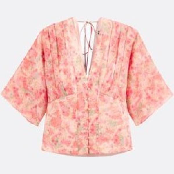 blusas La Redoute Collections rosa con diseños