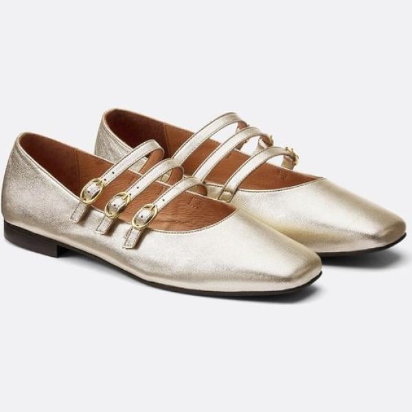 bailarinas La Redoute Collections amarillo