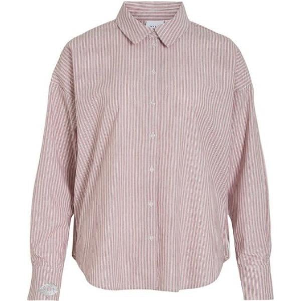 blusas Vila violeta de rayas