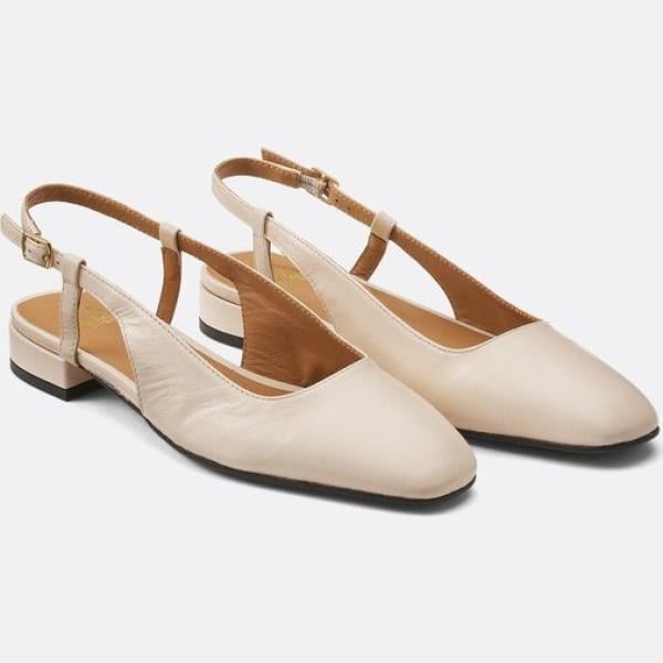 bailarinas La Redoute Collections marrón