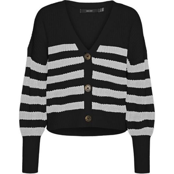 cárdigans Vero Moda negro de rayas