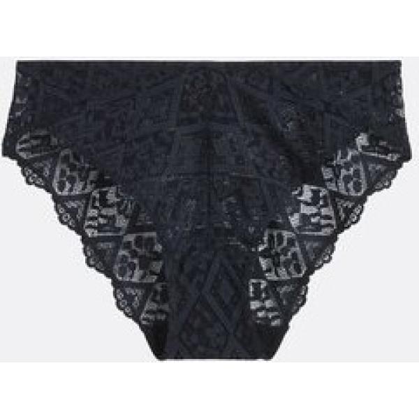 braga culotte Anne weyburn negro con diseños