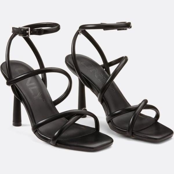 sandalias de tacón Only Shoes negro