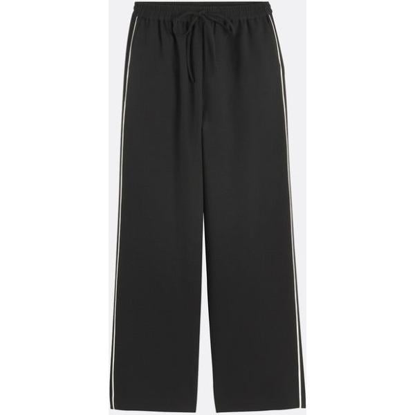 pantalones La Redoute Collections negro de rayas