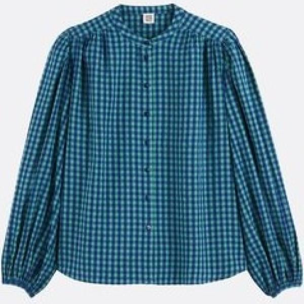 camisas La Redoute Collections azul de cuadros