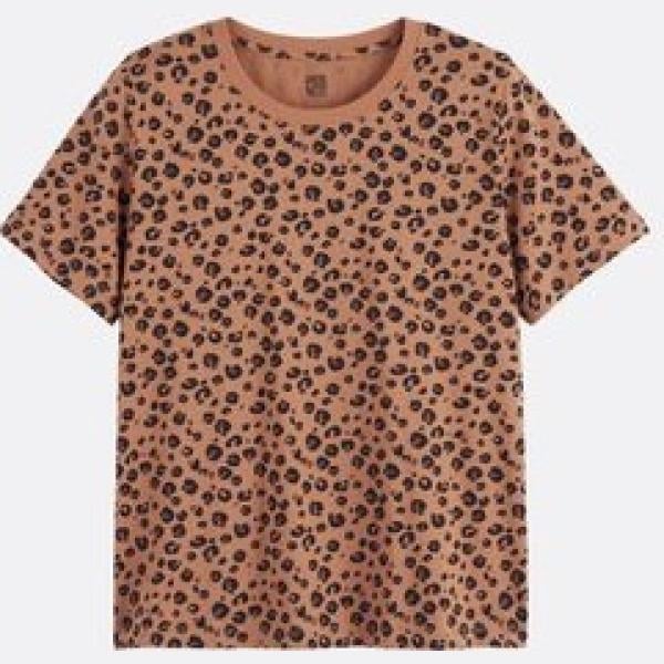 camiseta La Redoute Collections marrón con diseños