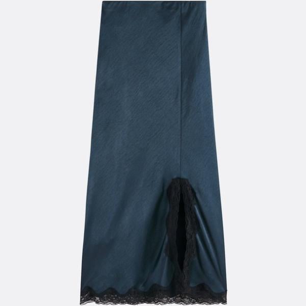 faldas largas La Redoute Collections azul