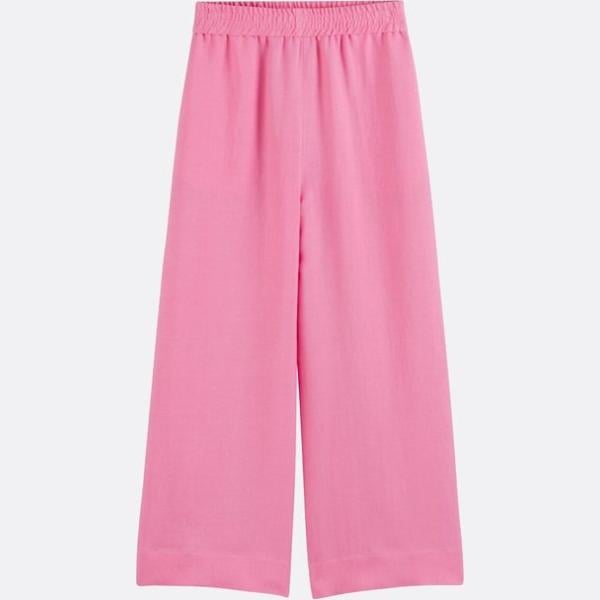 pantalones palazzo La Redoute Collections rosa