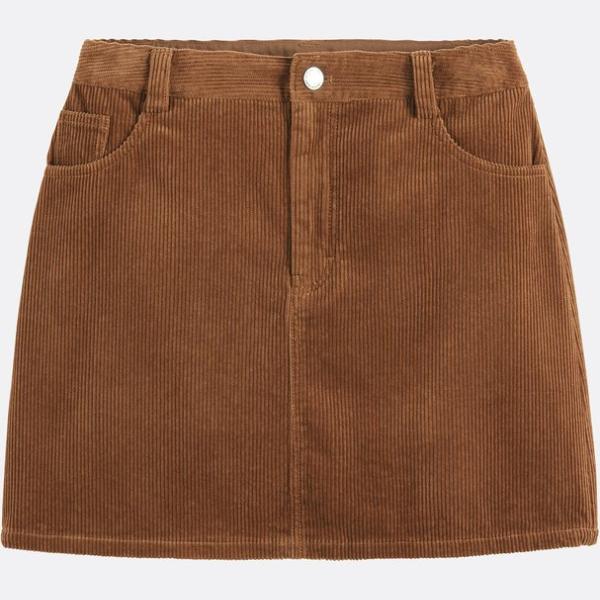 minifaldas La Redoute Collections marrón