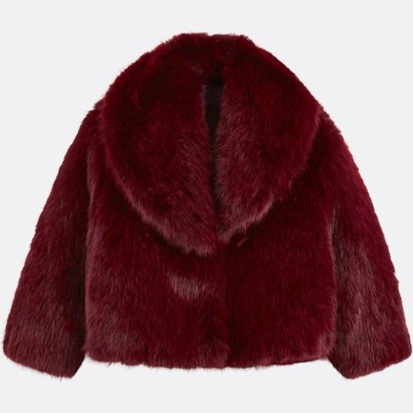 abrigos La Redoute Collections rojo