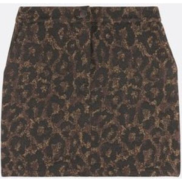 minifaldas La Redoute Collections gris animalier