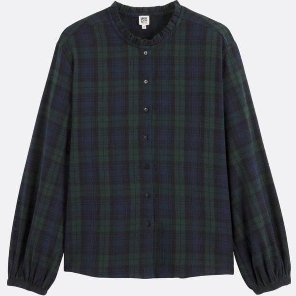 camisas La Redoute Collections negro de cuadros