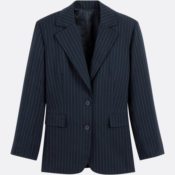 blazers La Redoute Collections azul de rayas