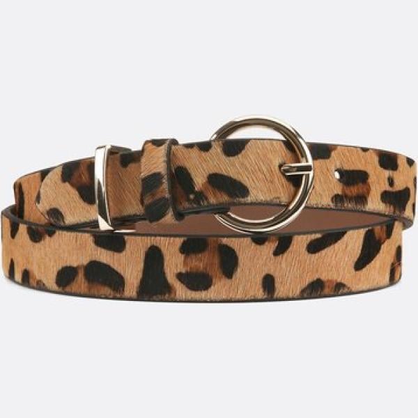 cinturones La Redoute Collections blanco animalier