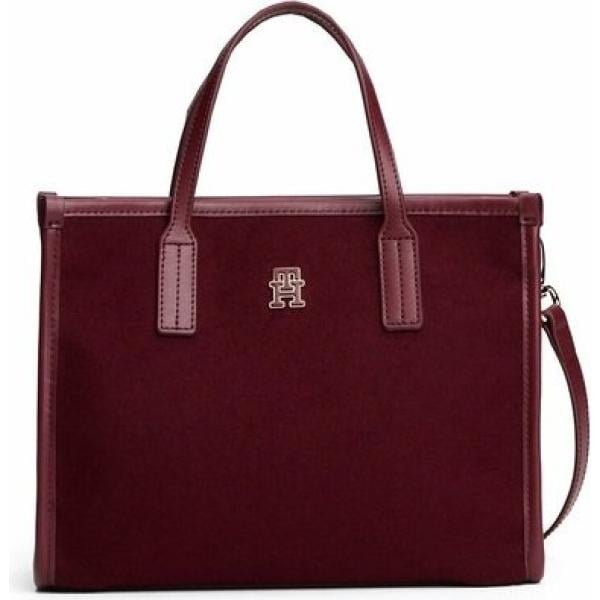 bolso tote Tommy Hilfiger marrón