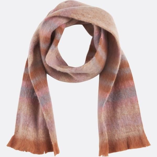 bufandas La Redoute Collections marrón
