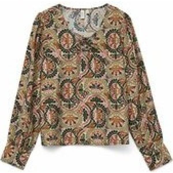 blusas Vero Moda marrón con diseños