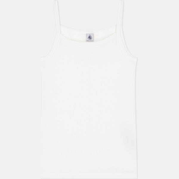 camisetas sin mangas Petit Bateau blanco