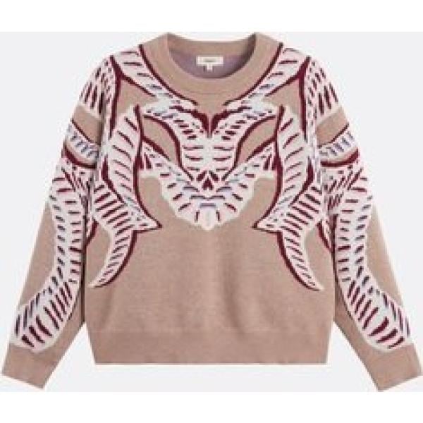 prendas de punto Suncoo marrón con diseños